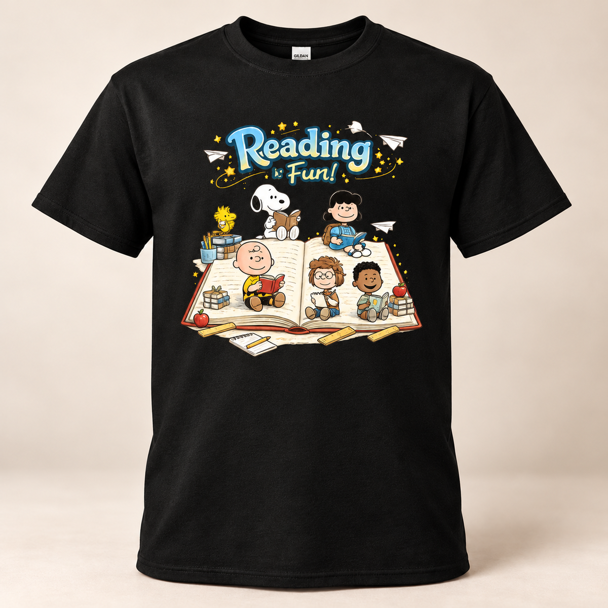 Reading Is Fun Hoodie, T-Shirt or Sweatshirt | Book Lover Gift for Teachers