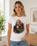 Vintage Sophie Cunningham Signature Point Basketball Tee, Retro Pointing Sports Shirt, Women’s Basketball Graphic T-Shirt
