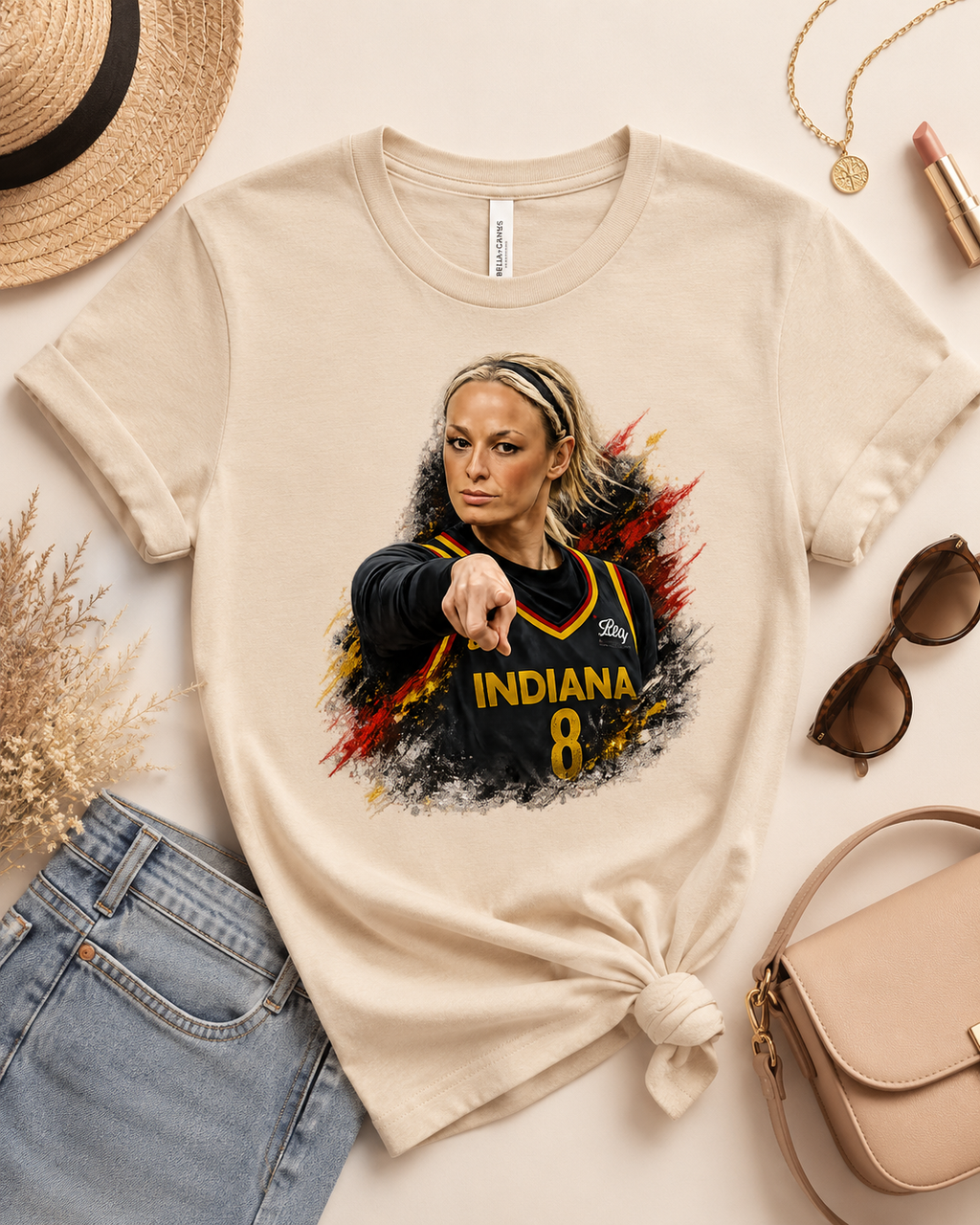 Vintage Sophie Cunningham Signature Point Basketball Tee, Retro Pointing Sports Shirt, Women’s Basketball Graphic T-Shirt