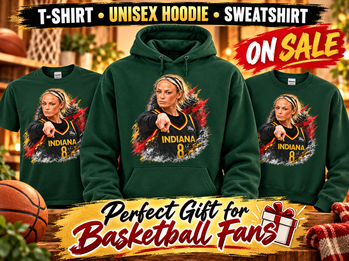 Indiana Women's Basketball Hoodie, T-Shirt or Sweatshirt | No. 8 Graphic