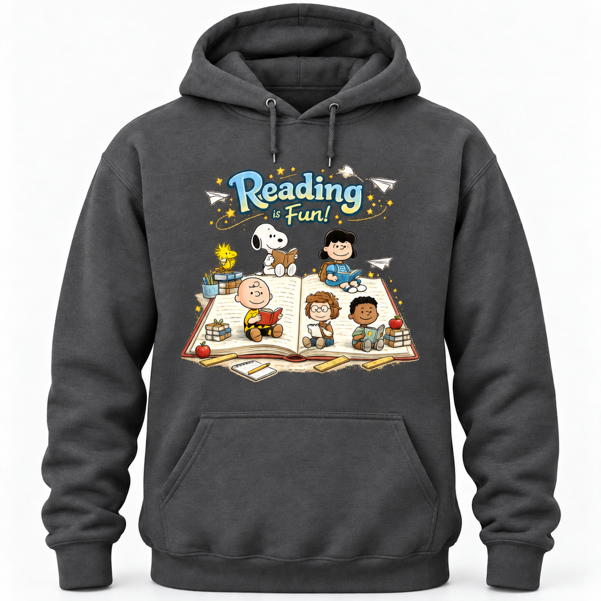 Reading Is Fun Hoodie, T-Shirt or Sweatshirt | Book Lover Gift for Teachers